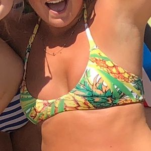 midori pineapple bikini top